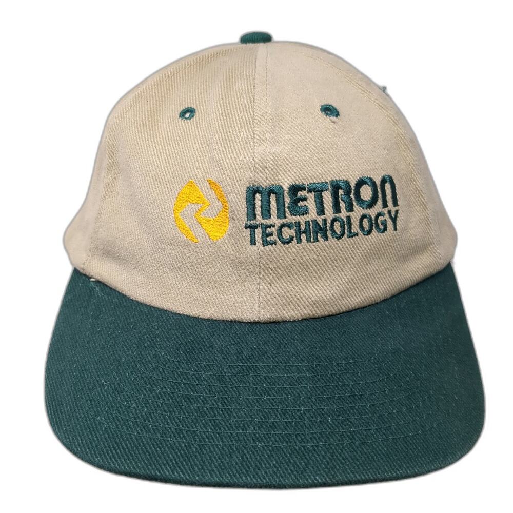 Nissun Cap Baseball Cap Beige Green One Size Two Tone Metron Technology Hat
